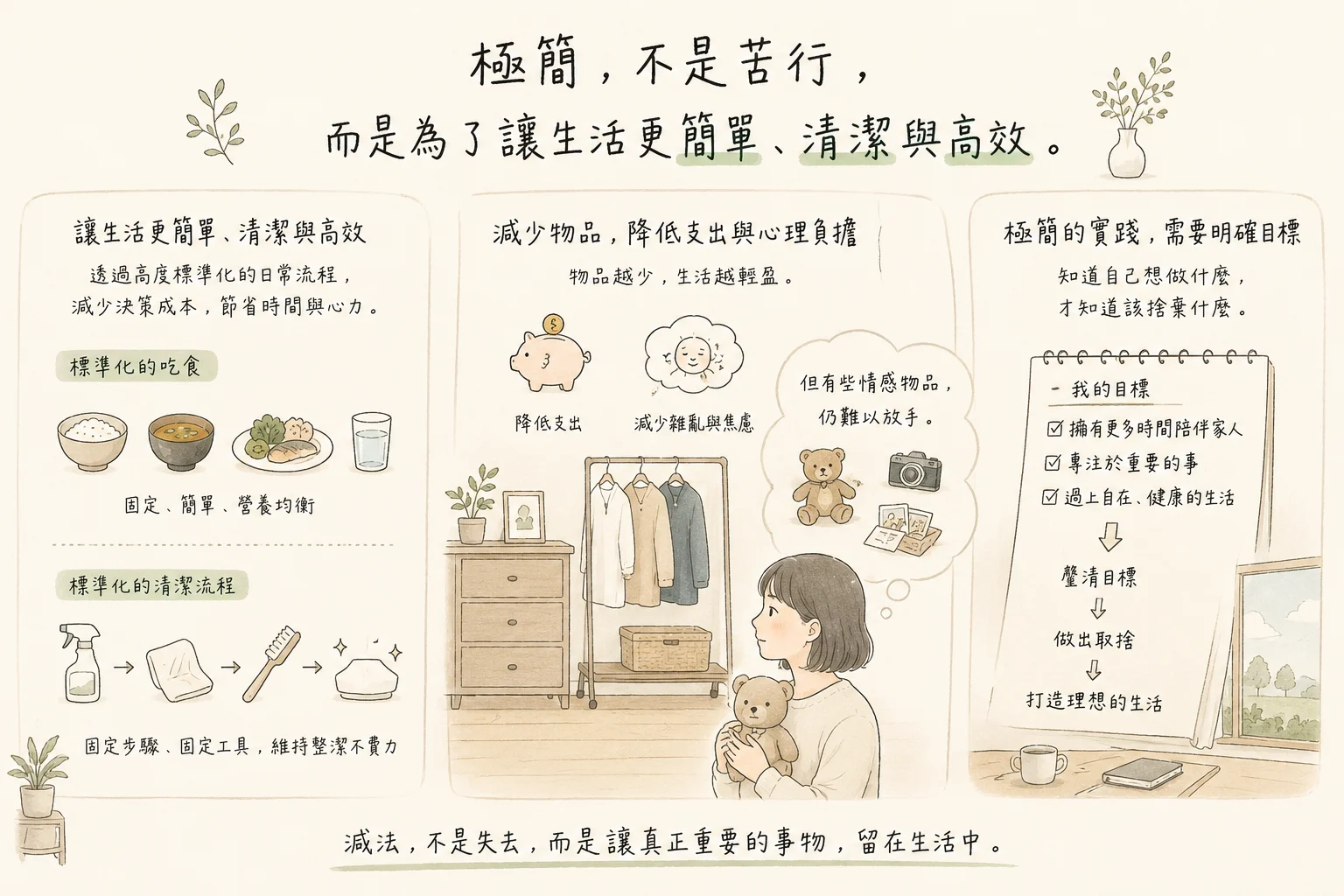 You are currently viewing 極簡生活｜沒有冰箱，其實生活只需要極少物品就可活出高效率與安心