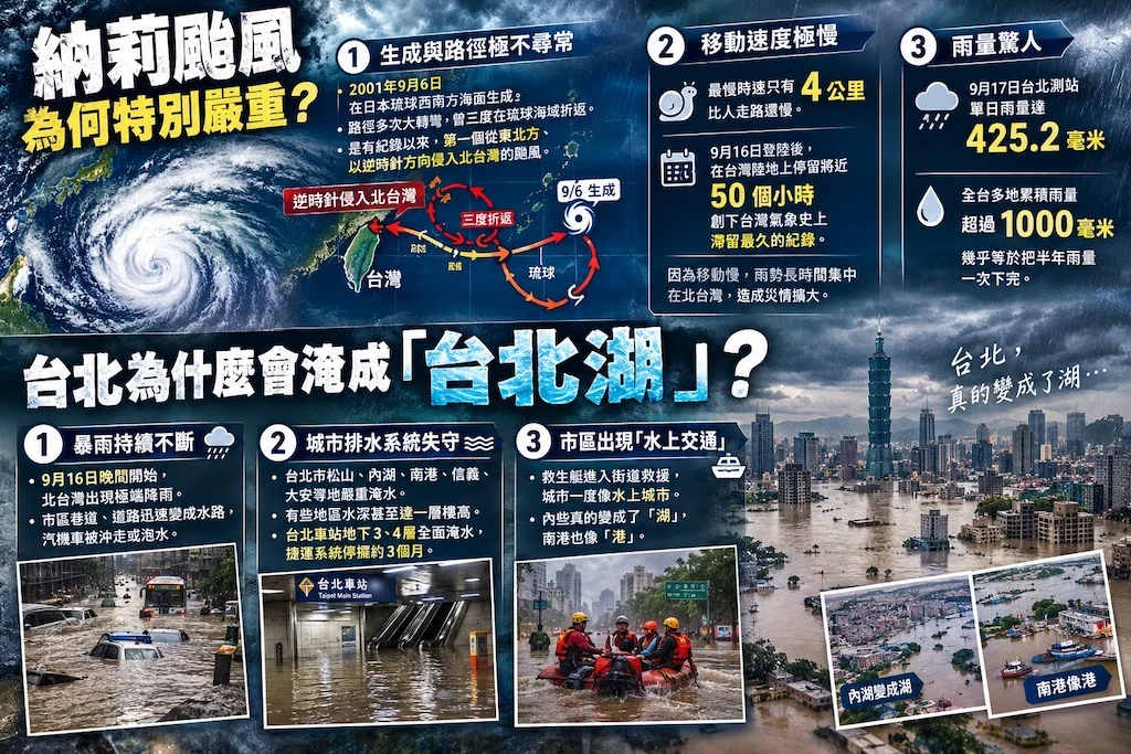 Read more about the article 巴威颱風來襲：勿忘教訓《納莉颱風：2001 年台北大水》